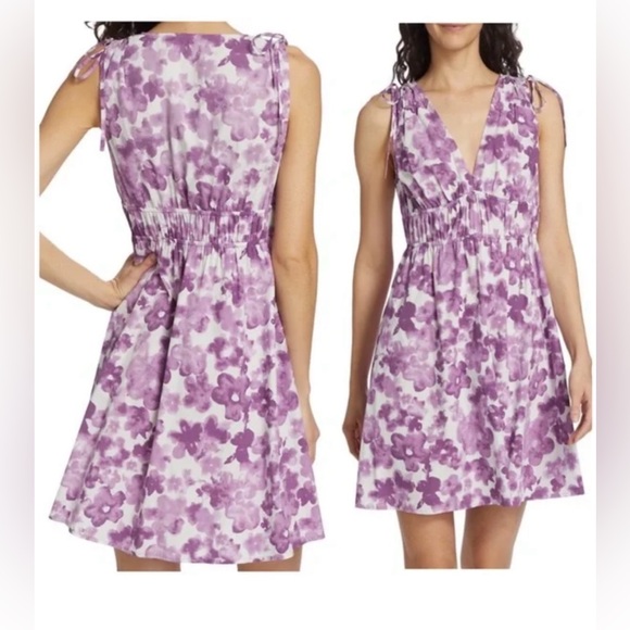 Rails Dresses & Skirts - NWOT Rails Fay Mini Dress in Iris Watercolor Floral
